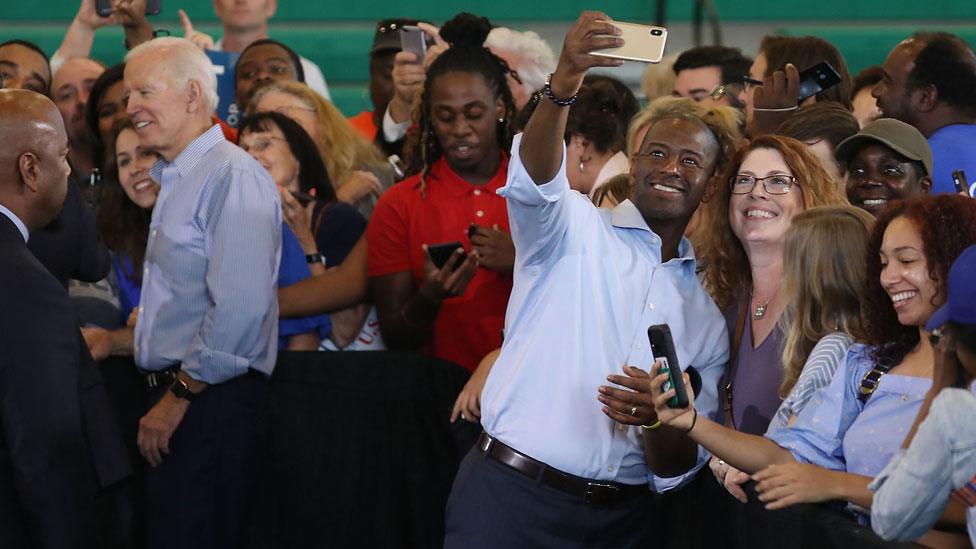 Joe Biden joined Gillum on the campaign trail