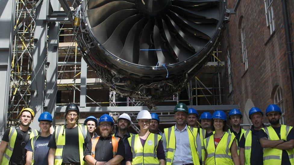 The Rolls Royce Trent 1,000