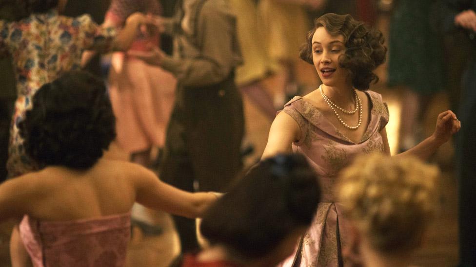 Sarah Gadon as Princess Elizabeth in A Royal Night Out