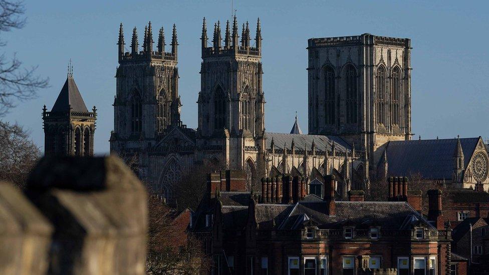 York's skyline