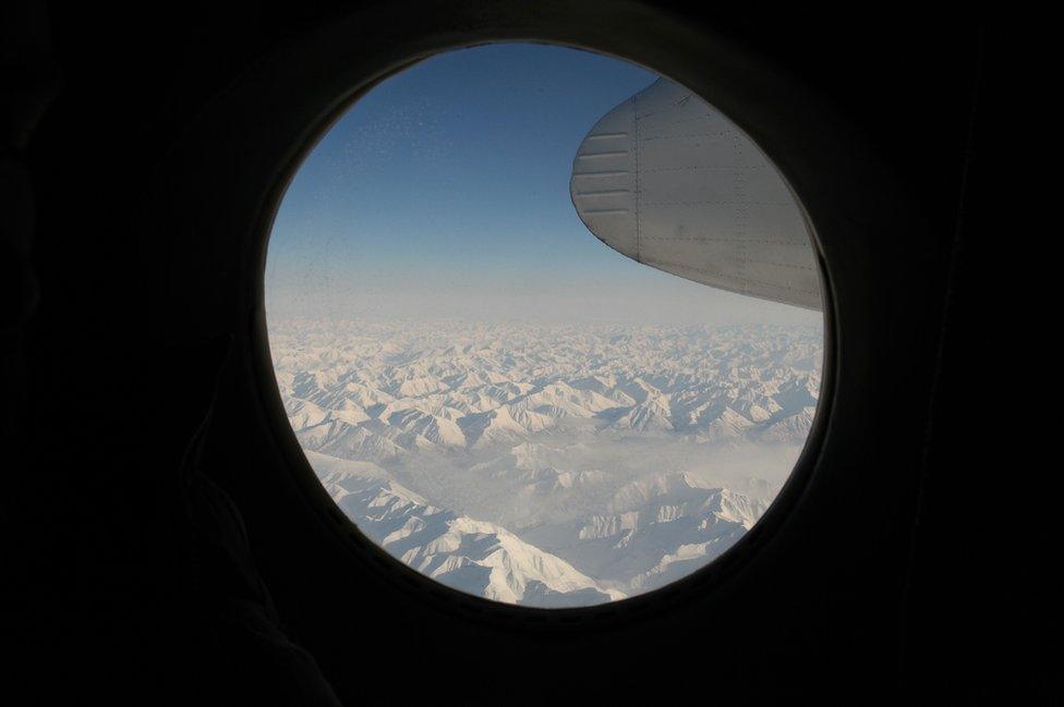 The Verkhoyansk mountain range is 2389 meters high (7800 ft). Three Antonov AN-24 planes from the Soviet era are still used to connect the region of Verkhoyansk to Yakutsk. Difficult climatic conditions sometimes make navigation dangerous and the airline owning the planes has had 6 crashes and major incidents since 2003.