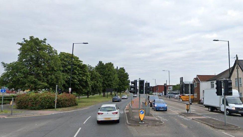 A4 Bath Road in Slough