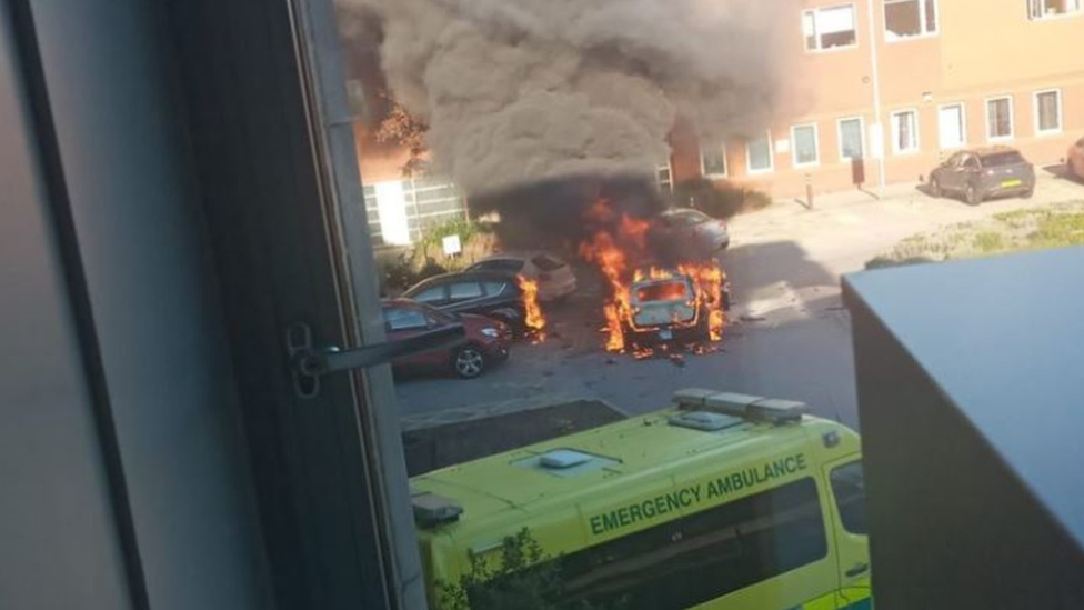 Explosion at Liverpool Women's Hospital