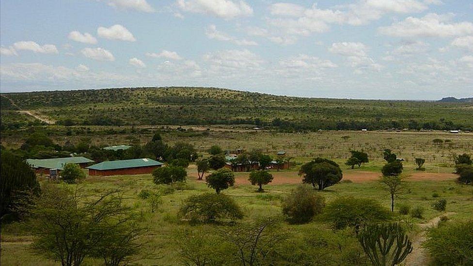 Landscape around Baraka School