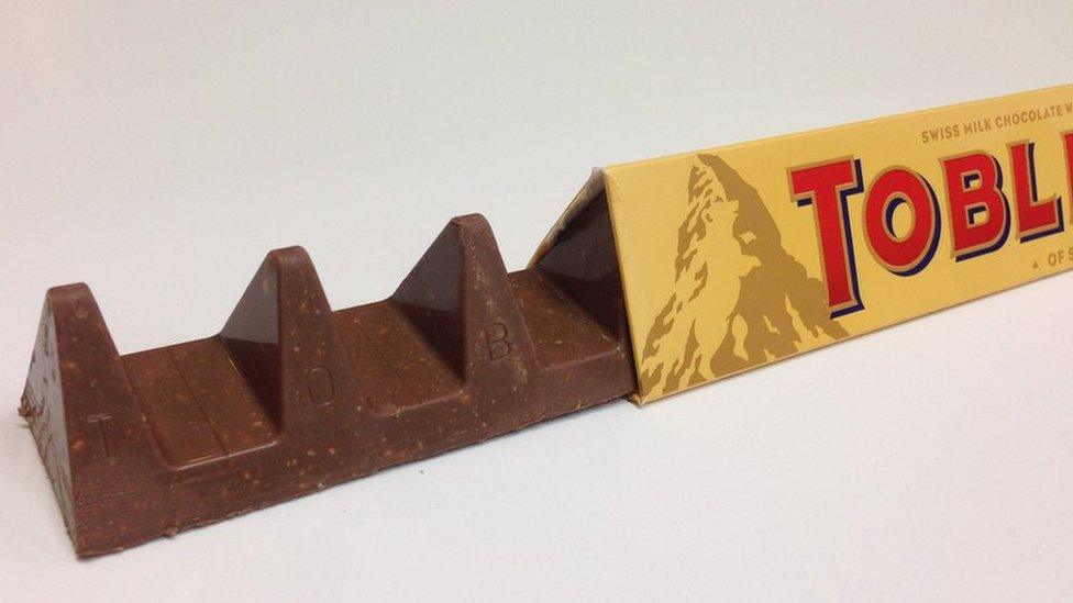 Toblerone bar