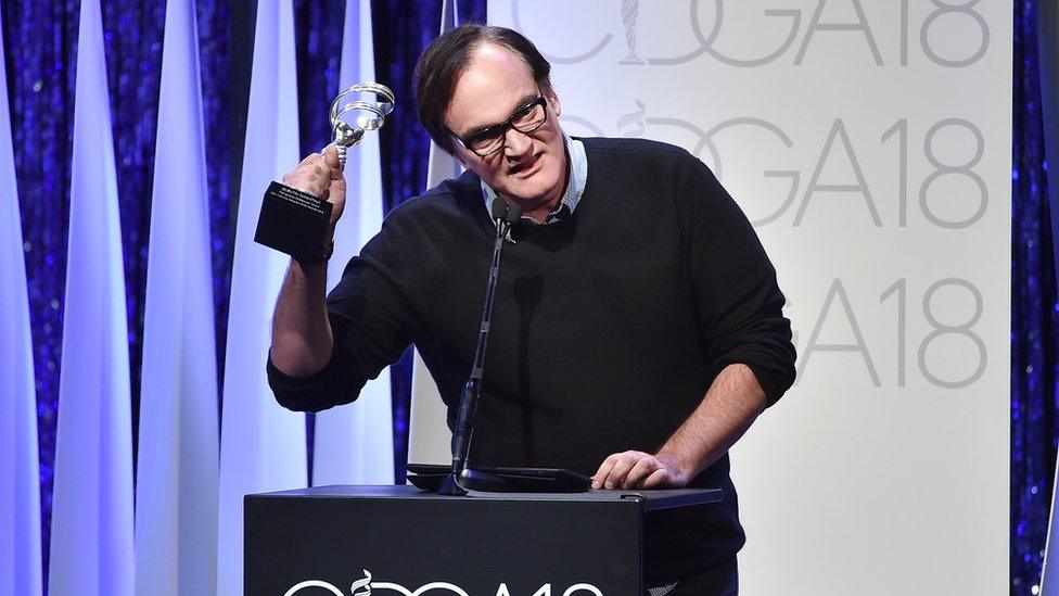 Quentin Tarantino at the Costume Designers Guild Awards