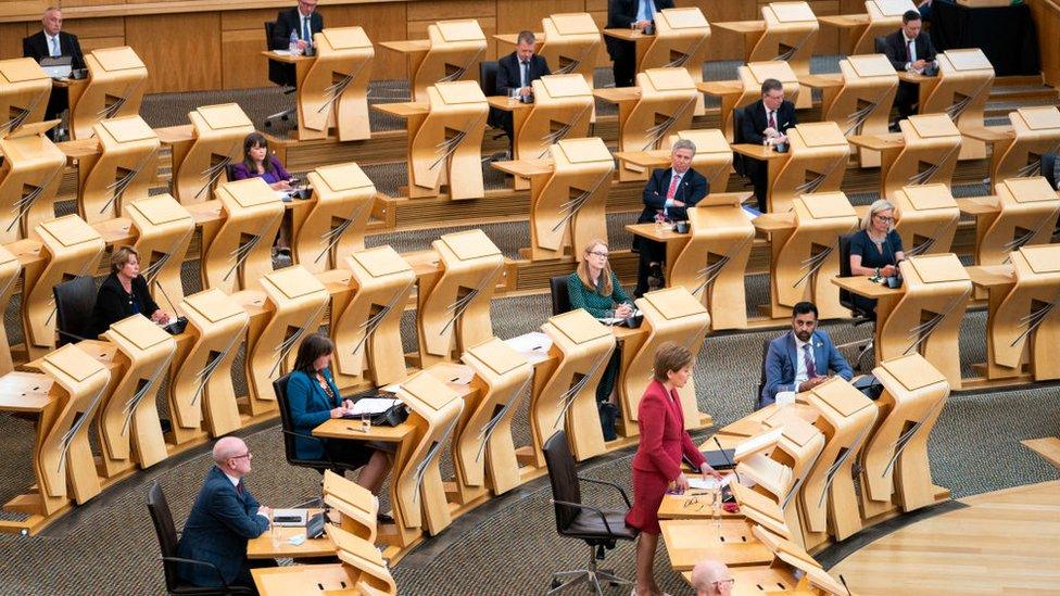 Holyrood chamber