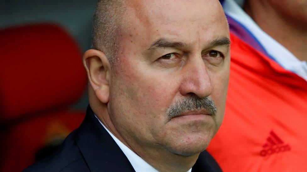 Russia coach Stanislav Cherchesov