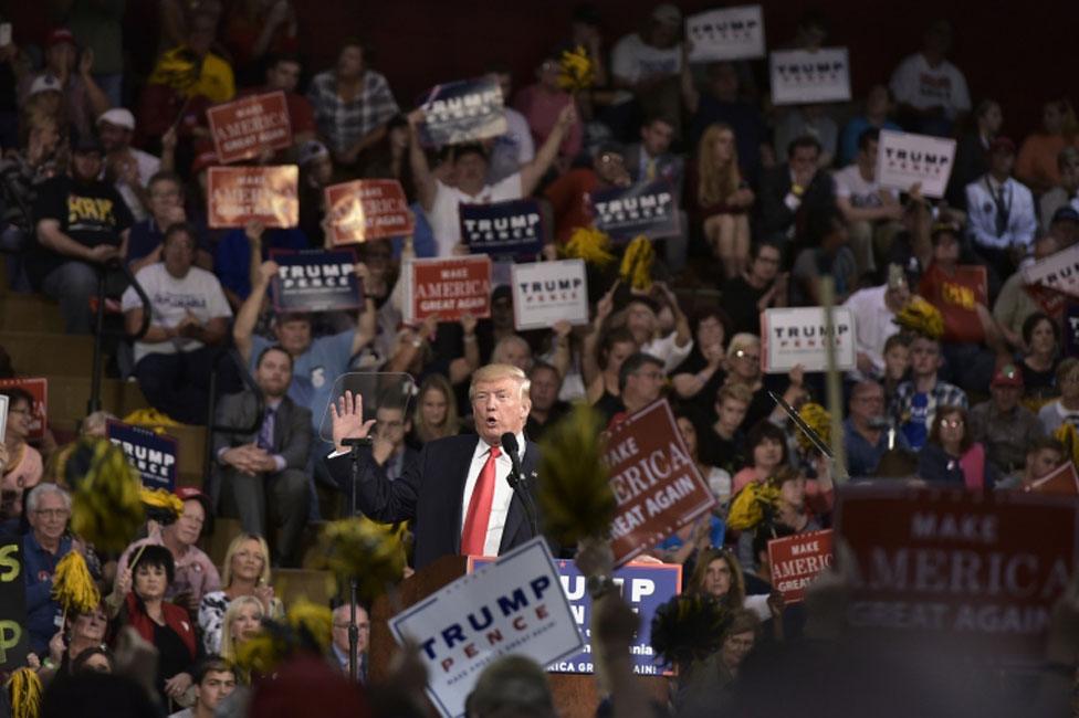 Donald Trump campaign event, Ambridge Philadelphia