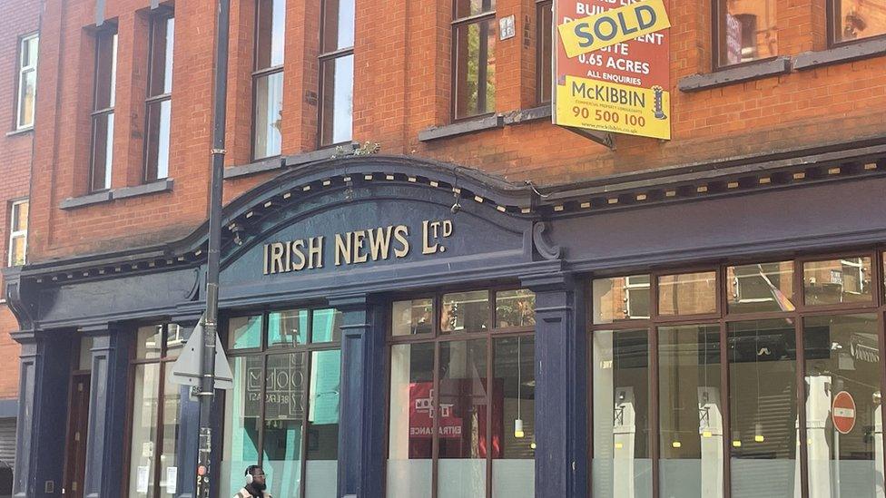 Irish News office