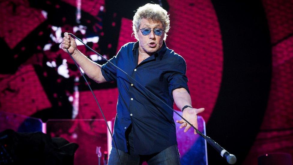 Roger Daltrey of The Who