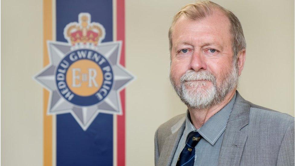 Gwent Police and Crime Commissioner Jeff Cuthbert