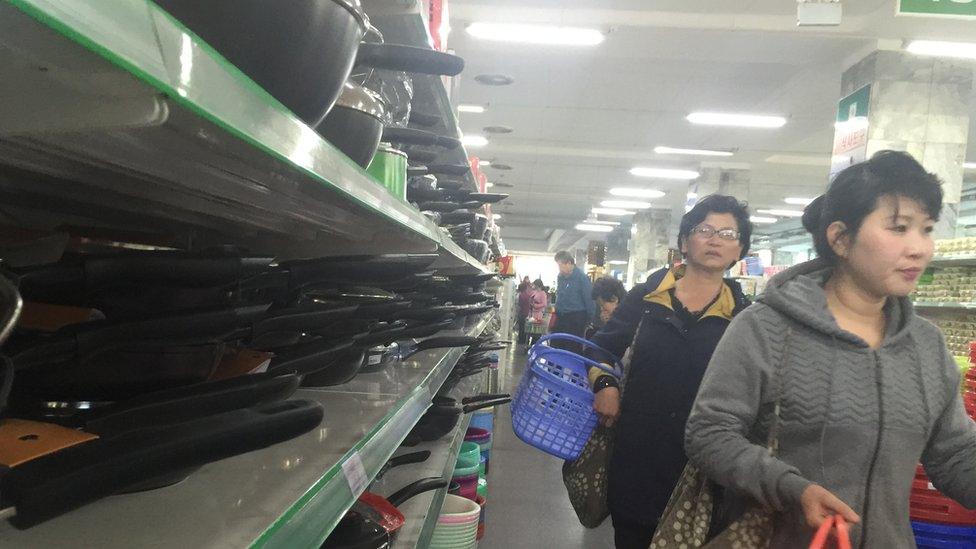 Shopping in Pyongyang