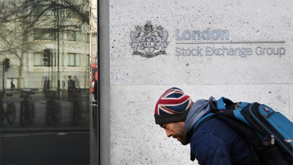 Sign on LSE building