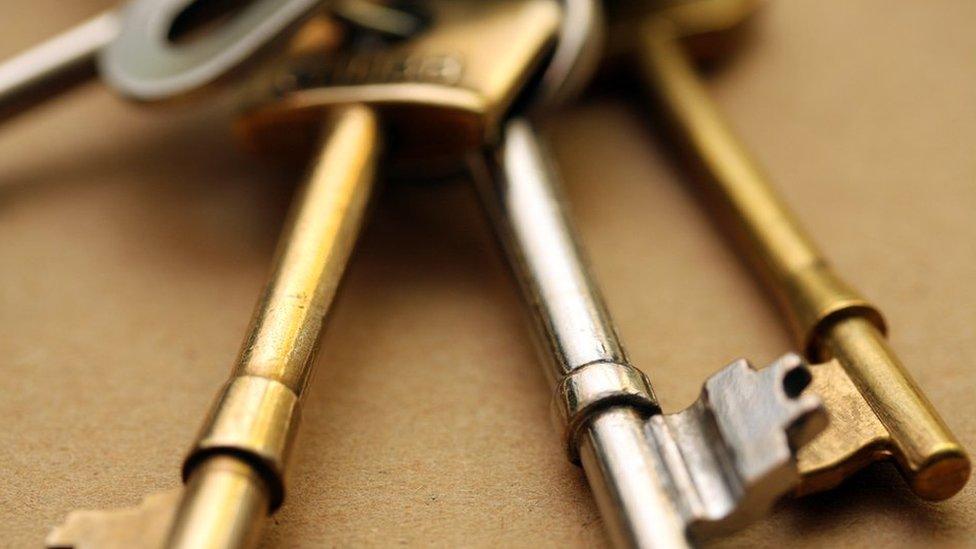 A file photo of house keys