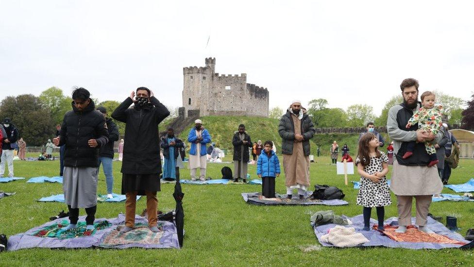 Eid event at Cardiff Castle