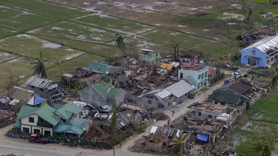 Aftermath of Super Typhoon Rai