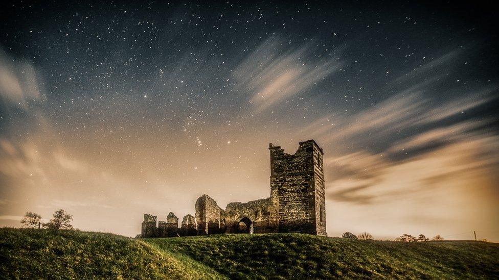 Knowlton Church in Cranborne, Dorset