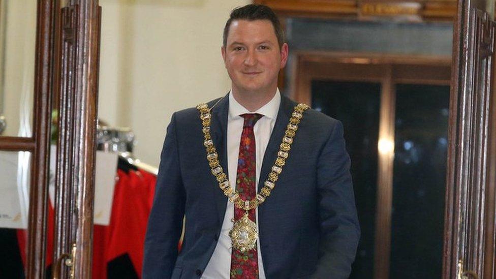 New Lord Mayor of Belfast John Finucane