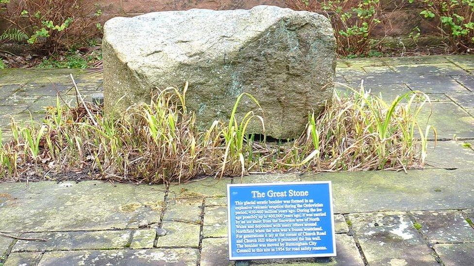 The Great Stone in Northfield