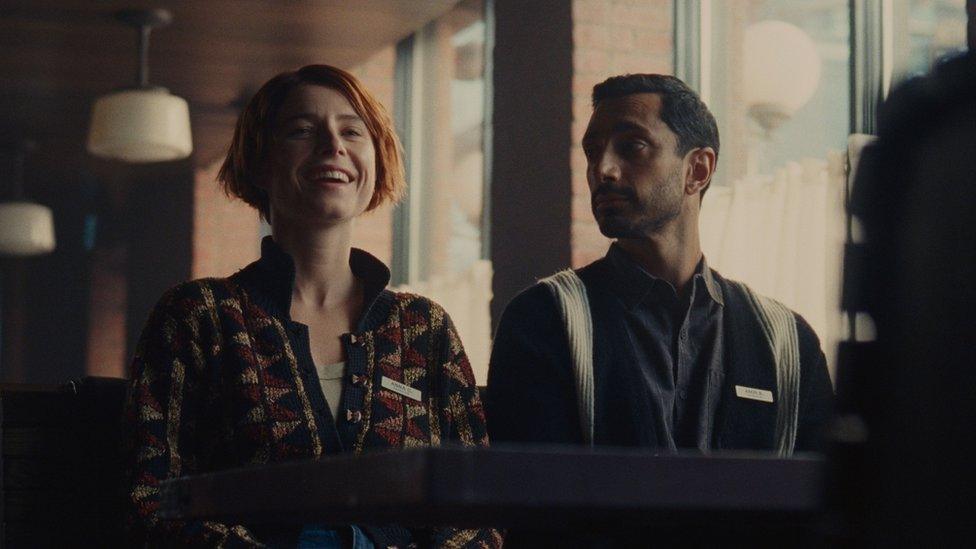 Jessie Buckley and Riz Ahmed