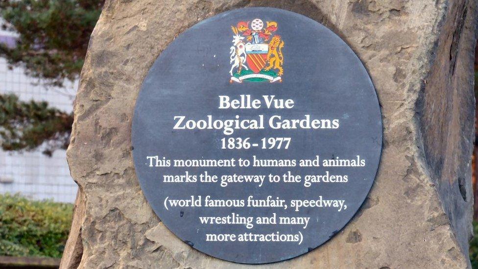 Monument to Belle Vue Zoo