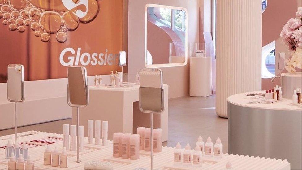 Glossier store