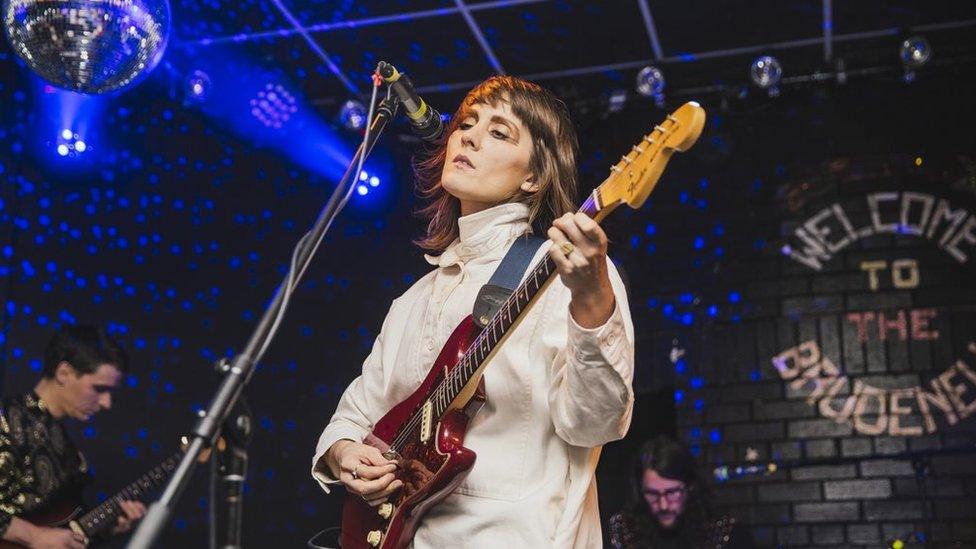 Cate Le Bon performs at the Brudenell Social Club