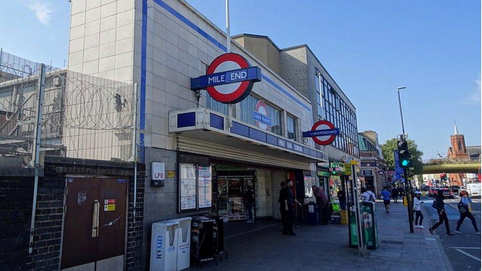 Mile End station