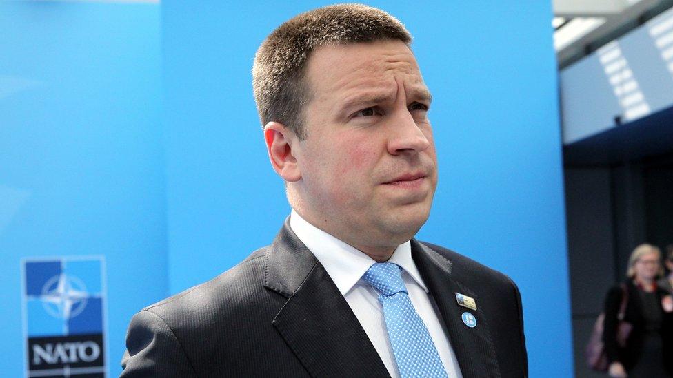 Estonian Prime Minister Jüri Ratas