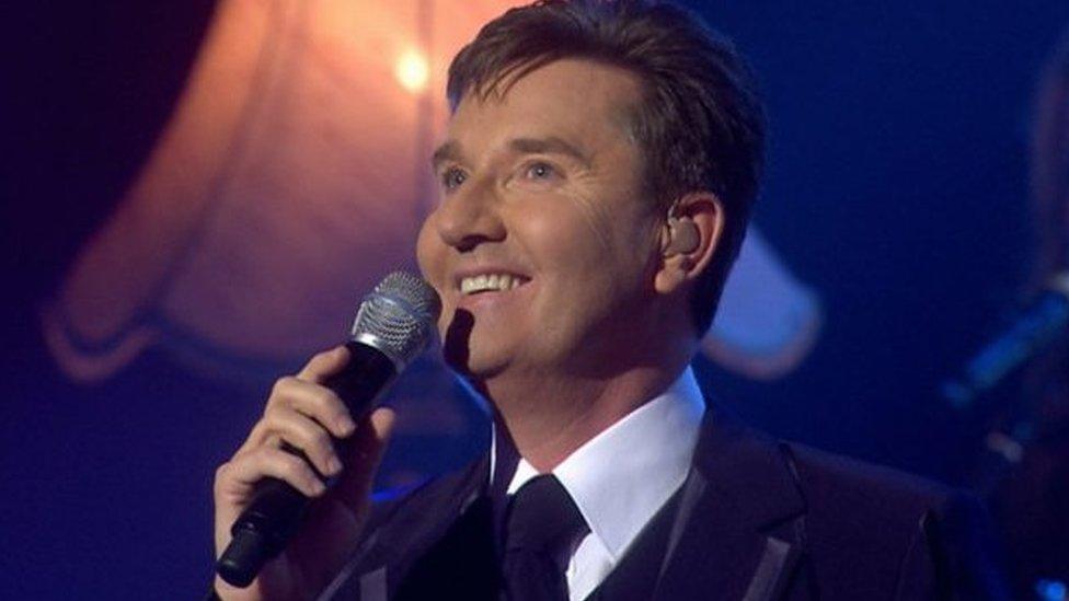 Irish singer Daniel O'Donnell