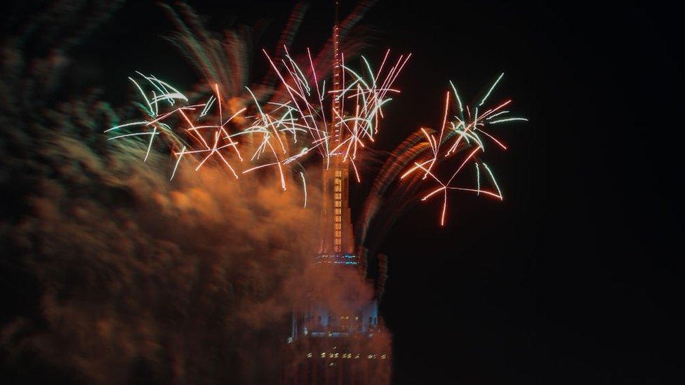 The New York 4th July firework display this year