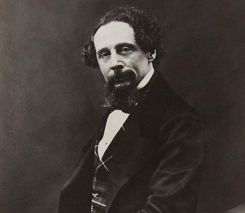 Charles Dickens portrait