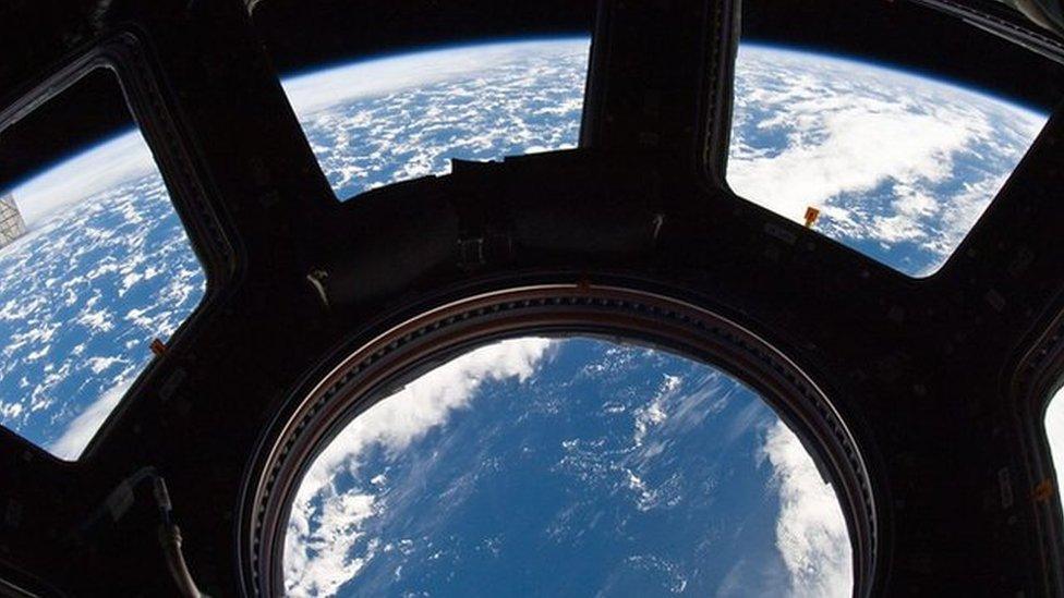 view from the ISS