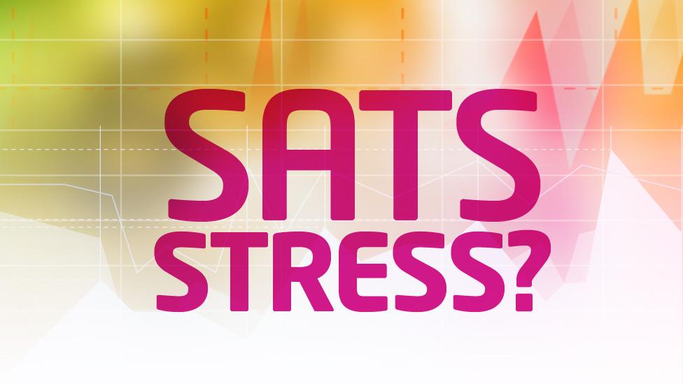 SATs stress? graphic slate