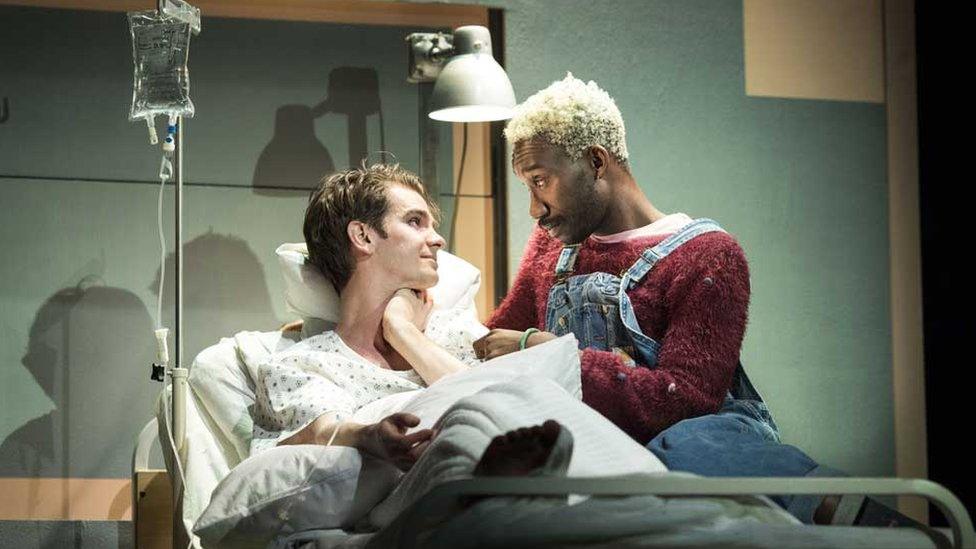 Andrew Garfield in Angels in America