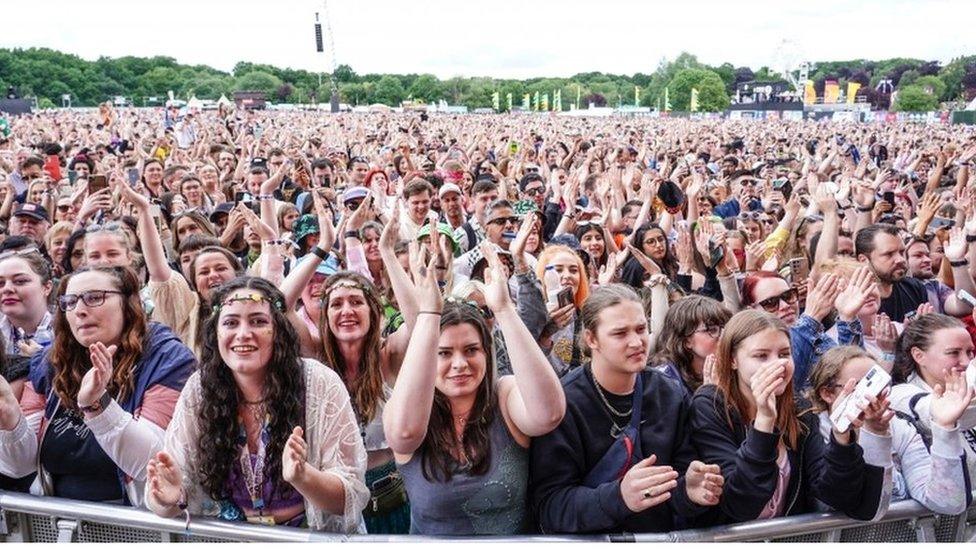 crowd at Big Weekend