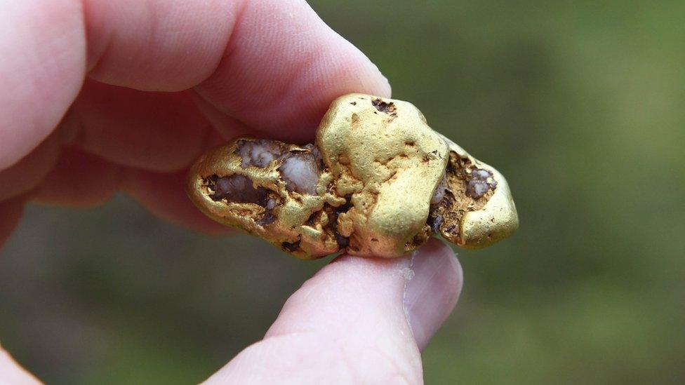 Gold nugget