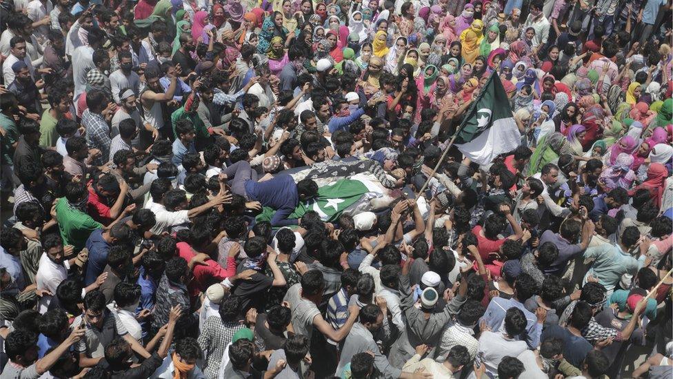 Funeral of Abid Hamid Mir