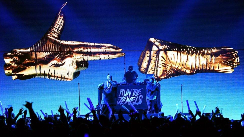 Run The Jewels performing