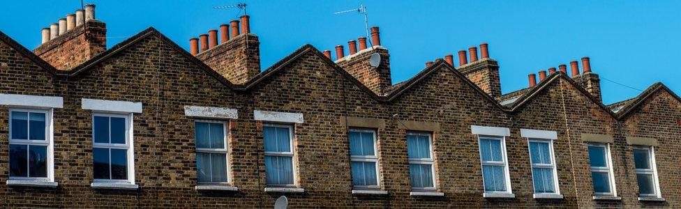 terraced houses