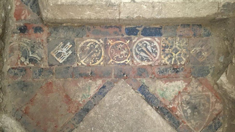 Bath Abbey floor