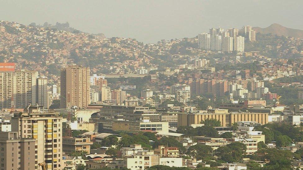 Caracas city view