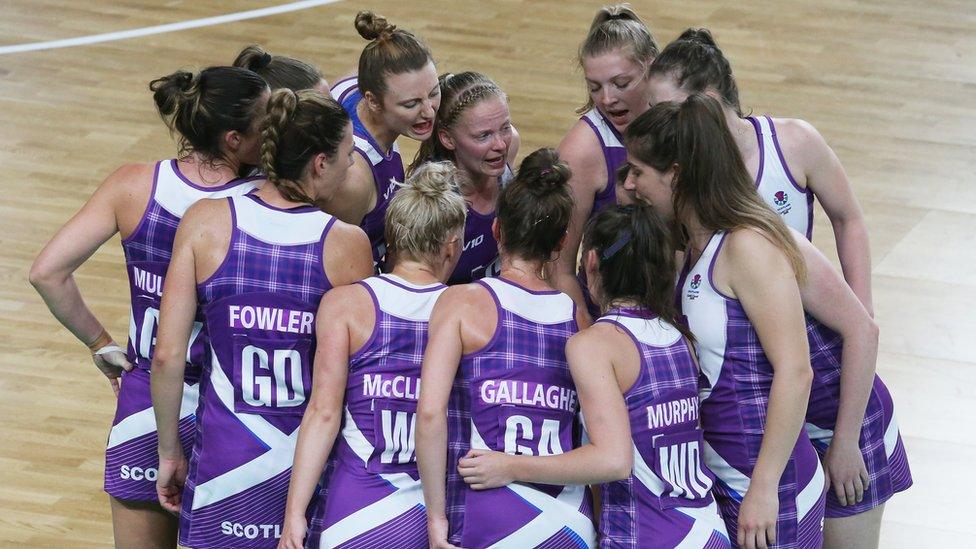 Scottish netball team