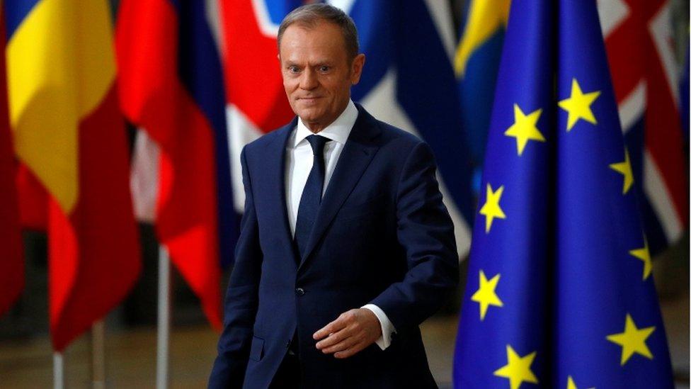 European Council president Donald Tusk