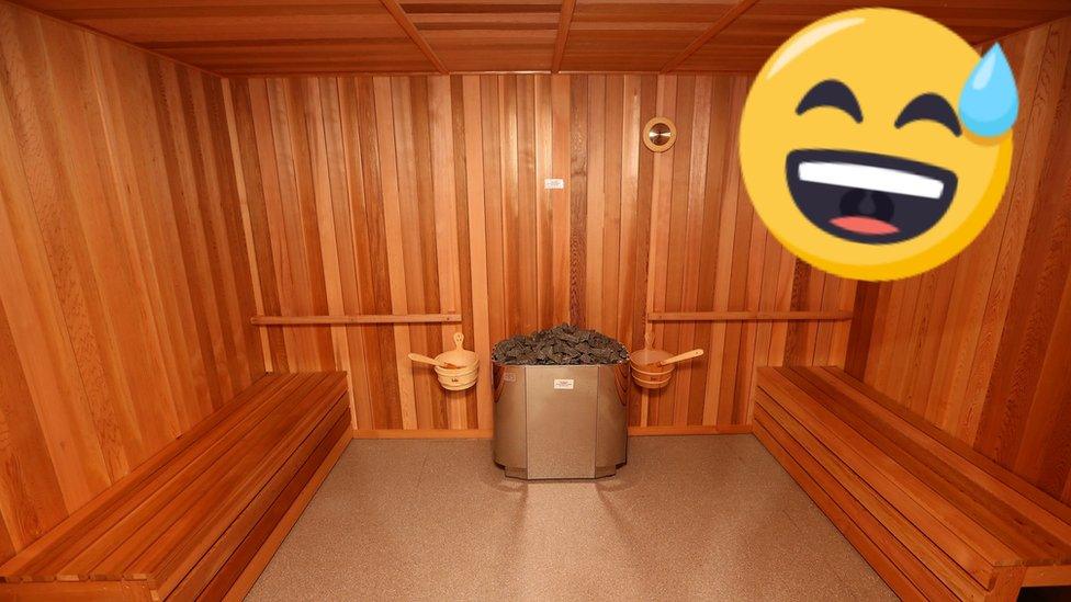 A sauna