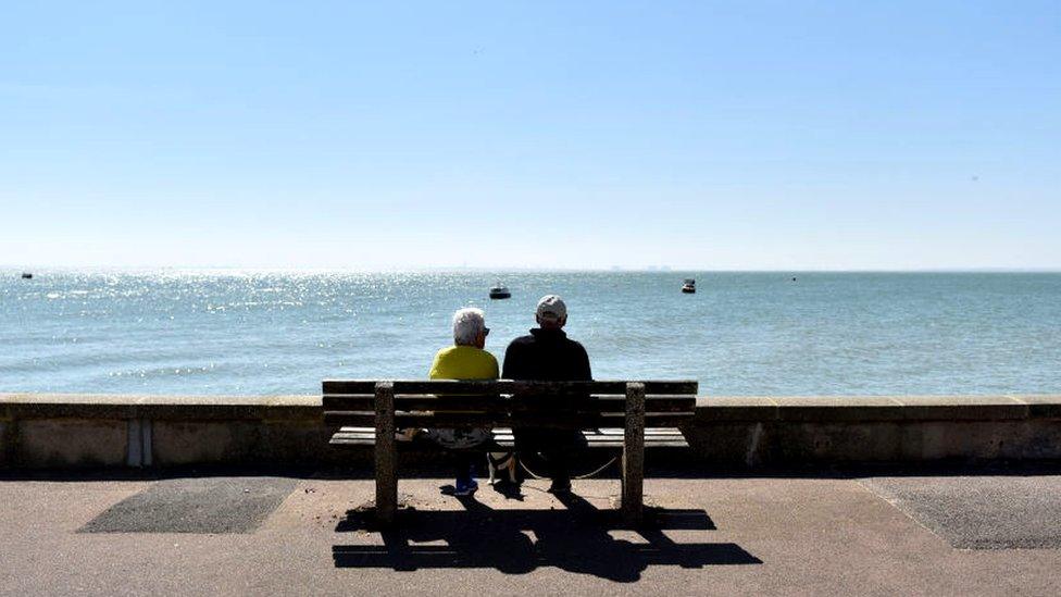 SOUTHEND ON SEA, ENGLAND - APRIL 22