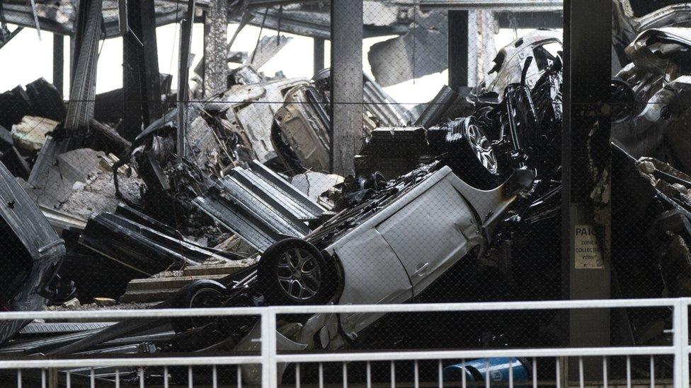 Cars in Luton Airport