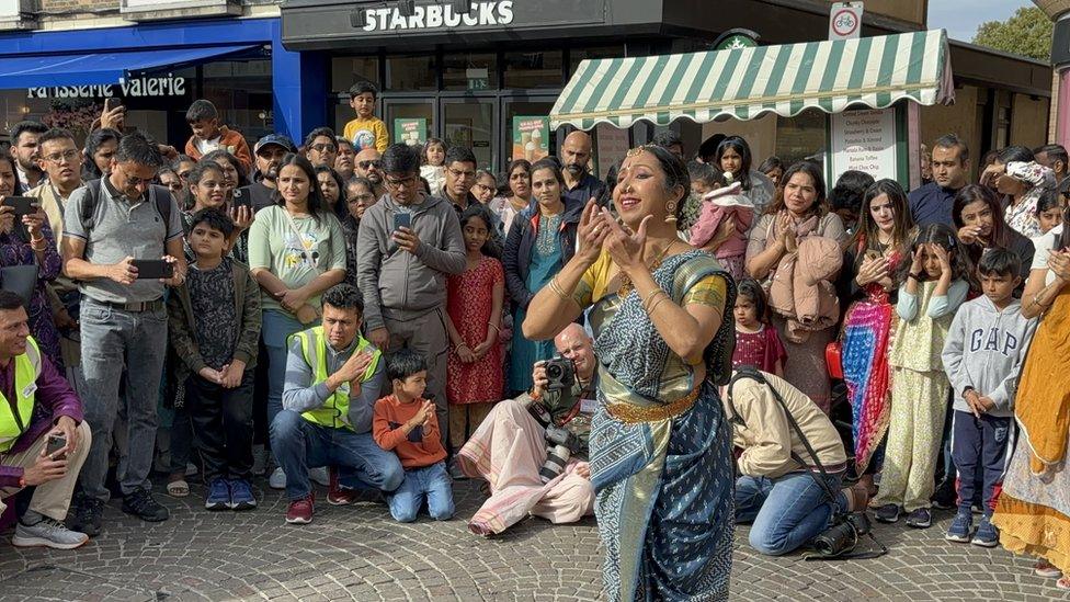 The Ratha Yatra festival in Cambridge