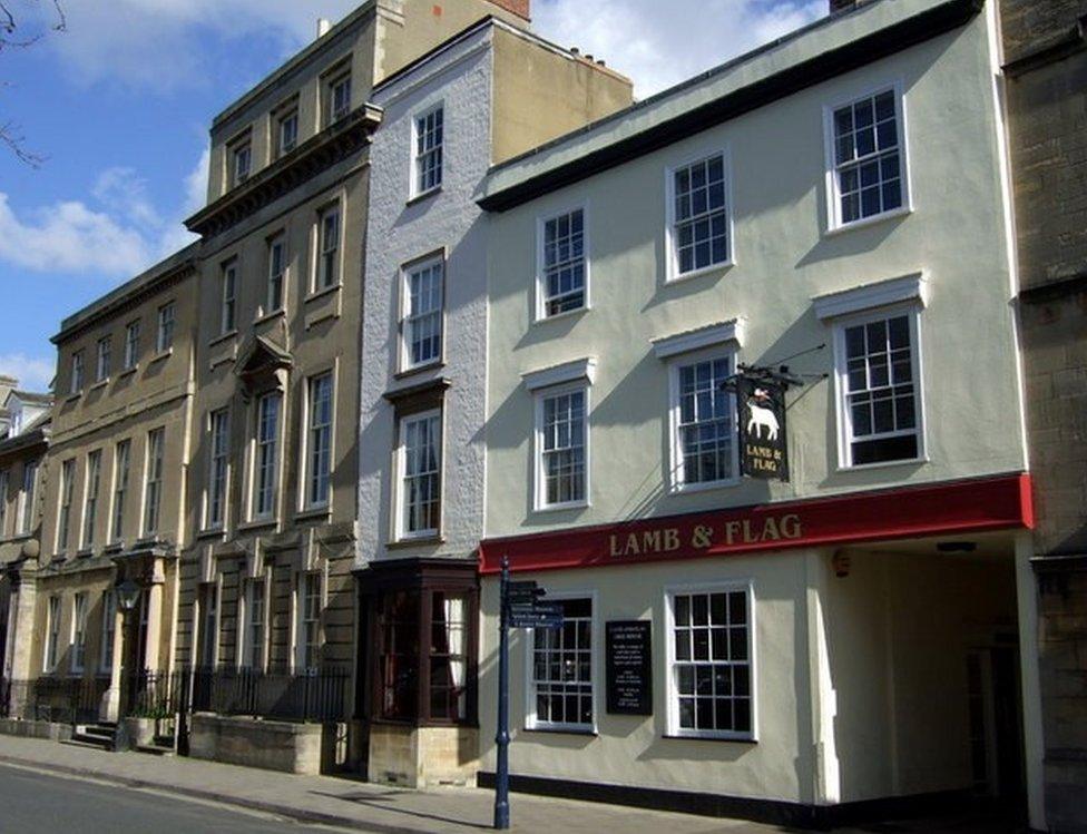 Lamb & Flag pub, Oxford